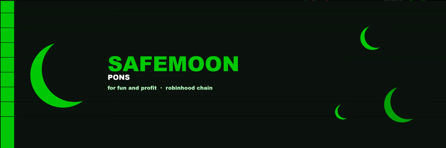 SAFEMOONPONS — for fun and profit on Robinhood Chain